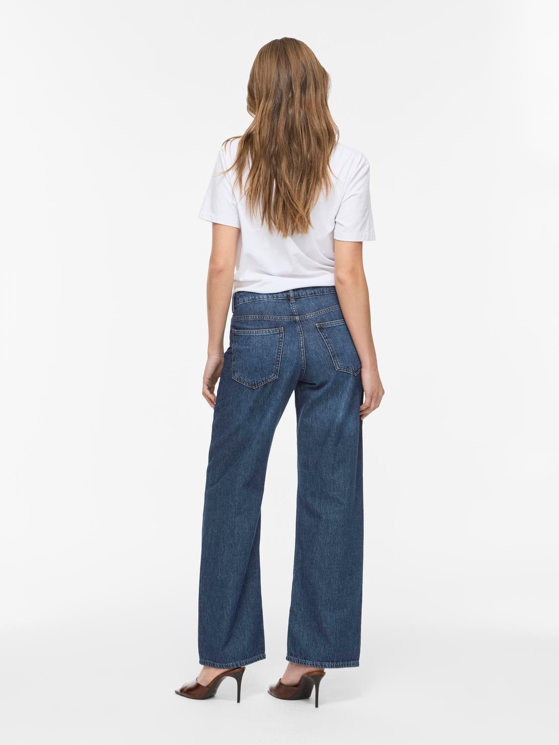 VIPALMA Jeans - Dark Blue Denim - VERO MODA & VILA Bergvik